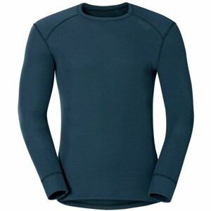 Odlo SUW MEN'S TOP L/S CREW NECK ACTIVE WARM šedá XL - Pánské funkční tričko