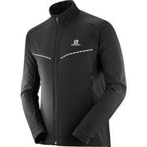 Salomon AGILE SOFTSHELL JKT M černá XL - Pánská softshell bunda