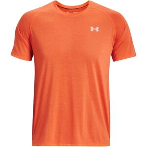 Under Armour STREAKER Pánské triko s krátkým rukávem, oranžová, velikost
